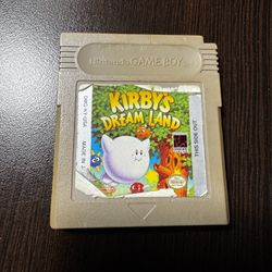 Game Boy Kirby’s Dreamland 