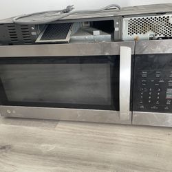 LG Over The range microwave