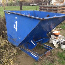 Forklift Hopper Dumpster