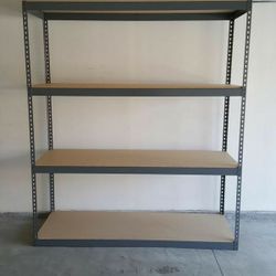 Garage Storage Racks 72 inch Wide x 24 inch Deep Boltless Rivet Shed Shelf Racks New Delivery & Assembly Available 