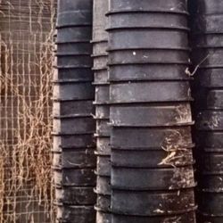 Garden Nursery Pots (Plastic, Sturdy Injection Molded)