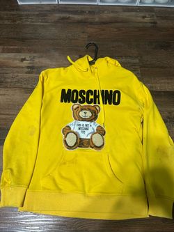 Moschino Bear Hoodie size medium used authentic