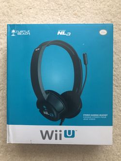 Nintendo Wii U Gaming Headset