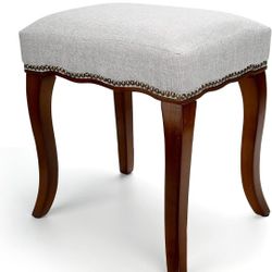 Vanity Stool with Cabriole Legs,Makeup Dressing Stool,Burnished Natural Oak Wood with Nail Head Trim (Brown)

￼

￼

￼

￼

￼

￼

￼


