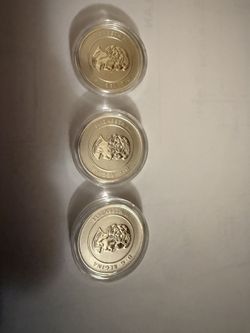 1/4 Ounce Silver Canadian Coins