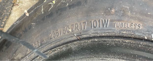Full size Ford Explorer spare rim and tire