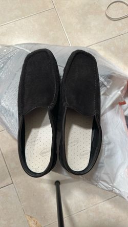 Clark Wallabee slip on suede size 12