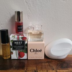 4 Mini Perfumes Billie Eilish Nest Chloe Ariana Grande