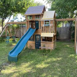 FREE Slide & Swing Playset 