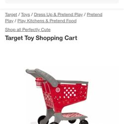 Brand New Target Shopping Cart Toy