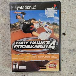 PS2 Tony Hawk's Pro Skater 4