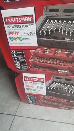 CRAFTSMAN TOOLS SET 450 PCS NEW