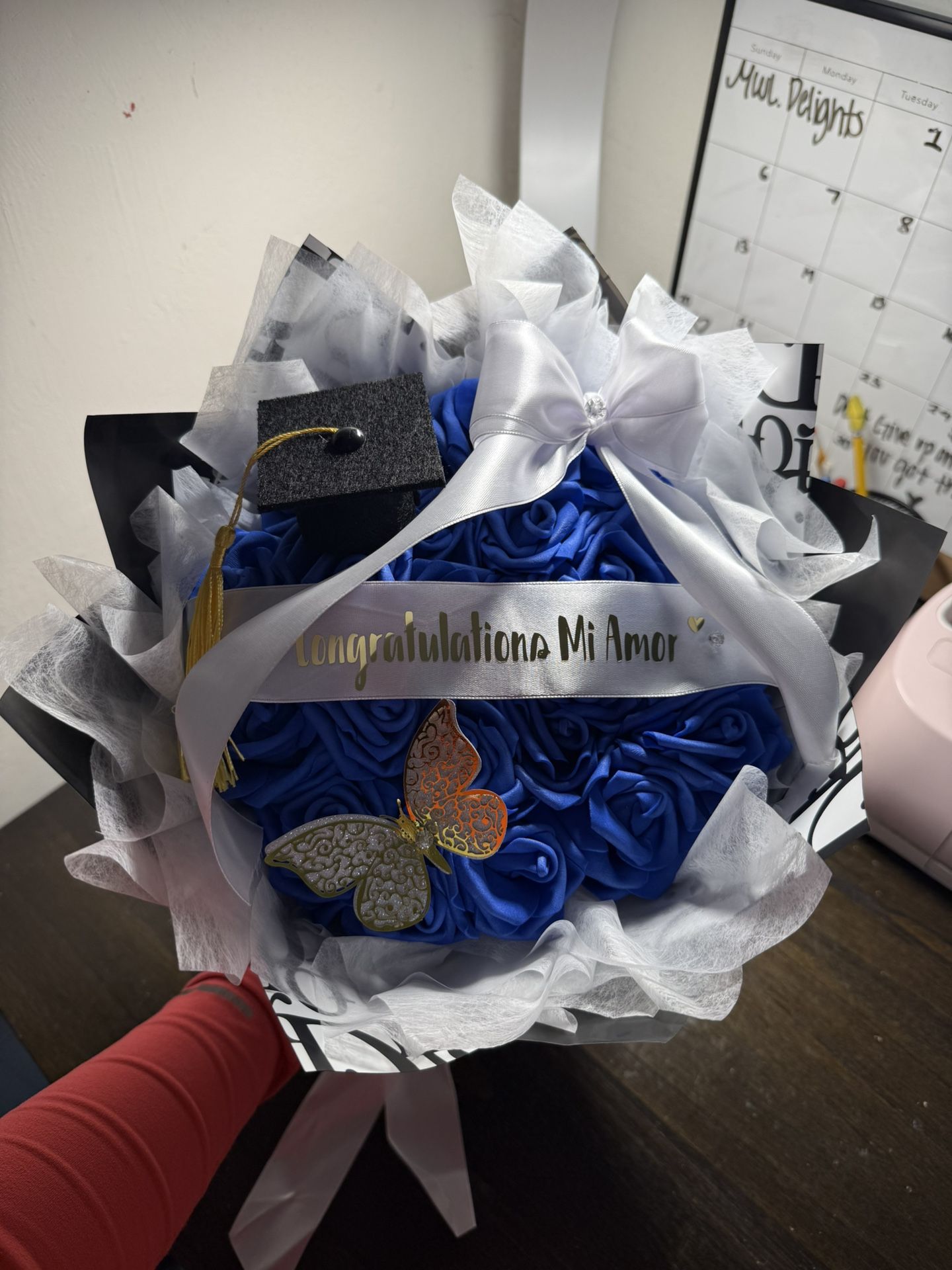 Eternal Rose Graduation Bouquet