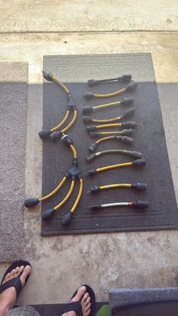 Assorted twist lock construction adapters