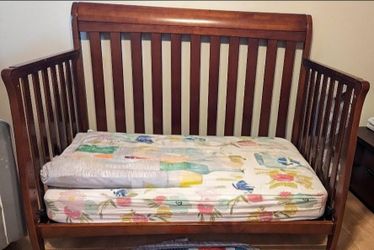 3 in 1 crib with mattress