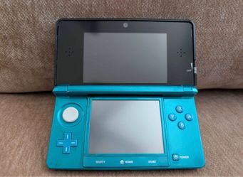 Nintendo 3DS Handheld Console Aqua Blue