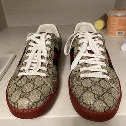 New Gucci Ace Sneakers Men Size 9 
