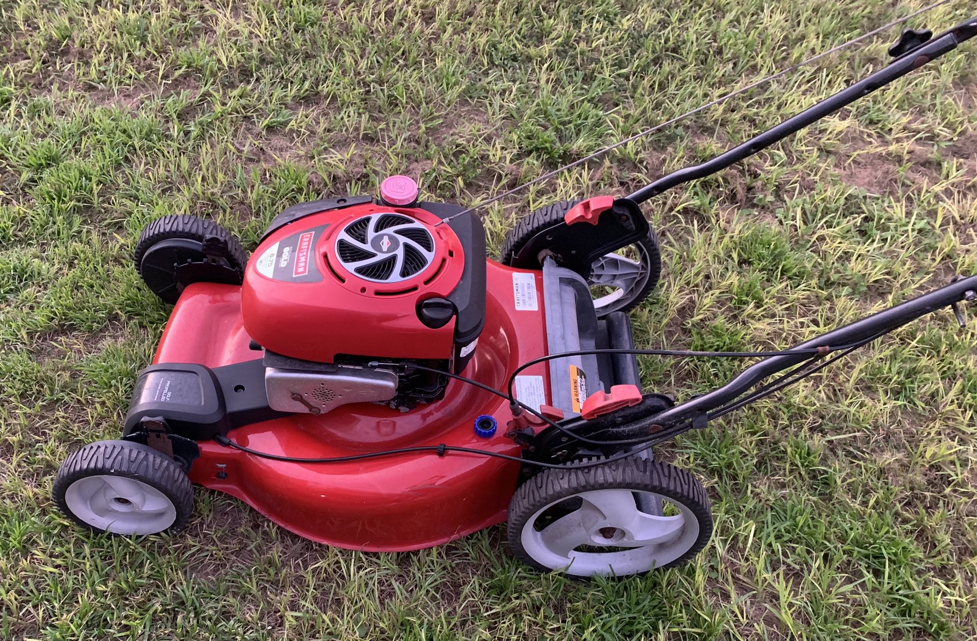 Craftsman 22” Self Propelled Lawn Mower - Starts 1st Pull - 6.75hp Engine Works Great