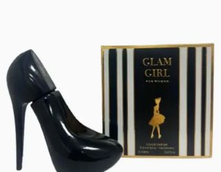 Glam Girl for Women Black Eau de Parfum Spray, Regular Size 3.4 fl oz