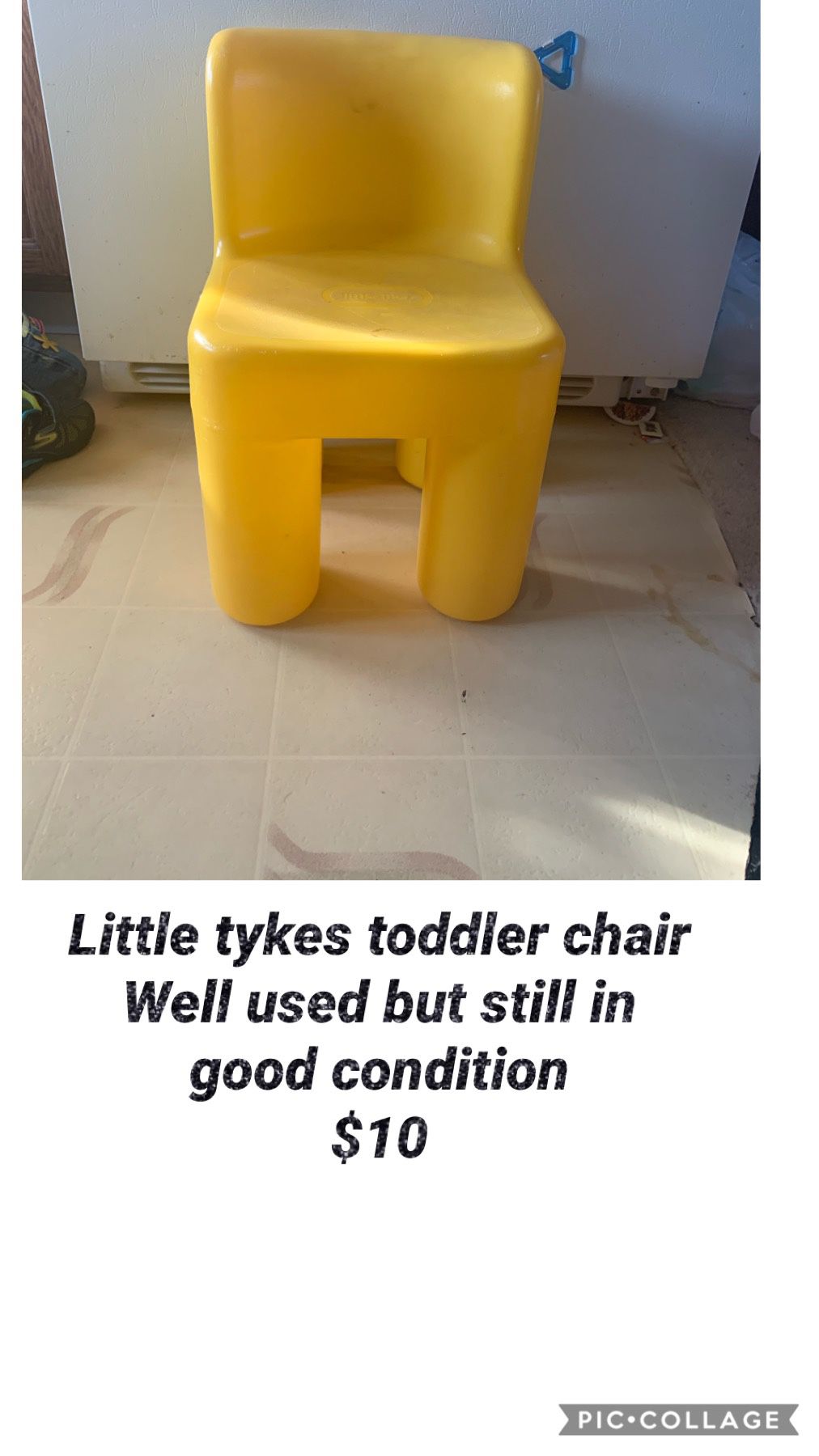 Little tikes chair toddler size
