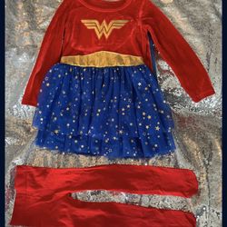 Wonder Woman Costume Dress size 4T