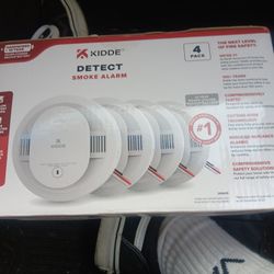 Smoke Detecor 4pck