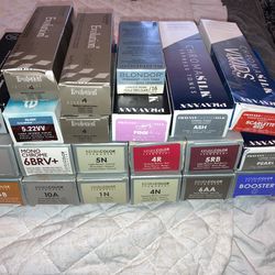 8$ Each Various Multiple Color Hair Dye