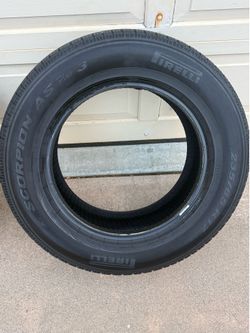 Pirelli  scorpion as plus  tires 235/65 R17