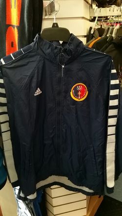 Adidas Navy Blue Olympic 2000 Track Jacket Men's Size Small