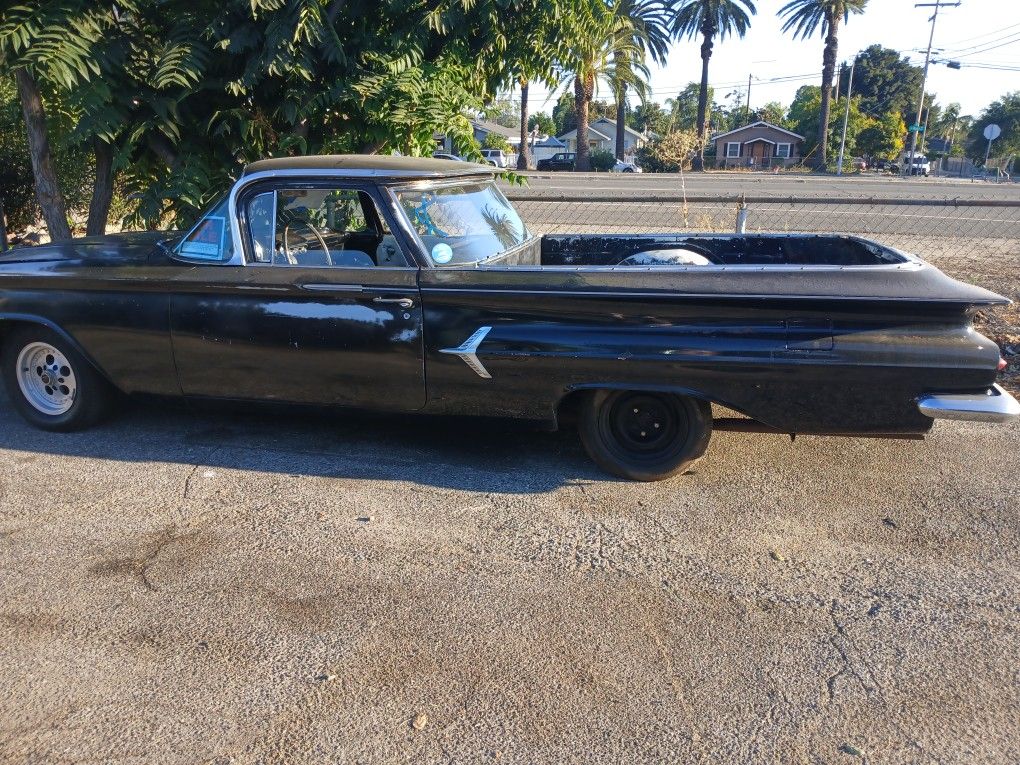 1960 Chevrolet El Camino Sbc 4 Speed Manual Project Driver