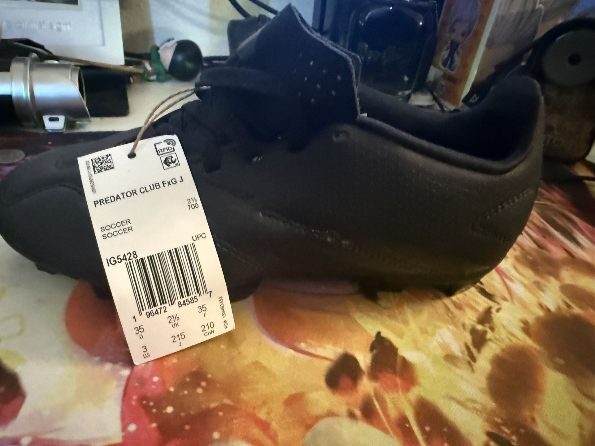 Size 3 Kids Adidas Soccer Cleats