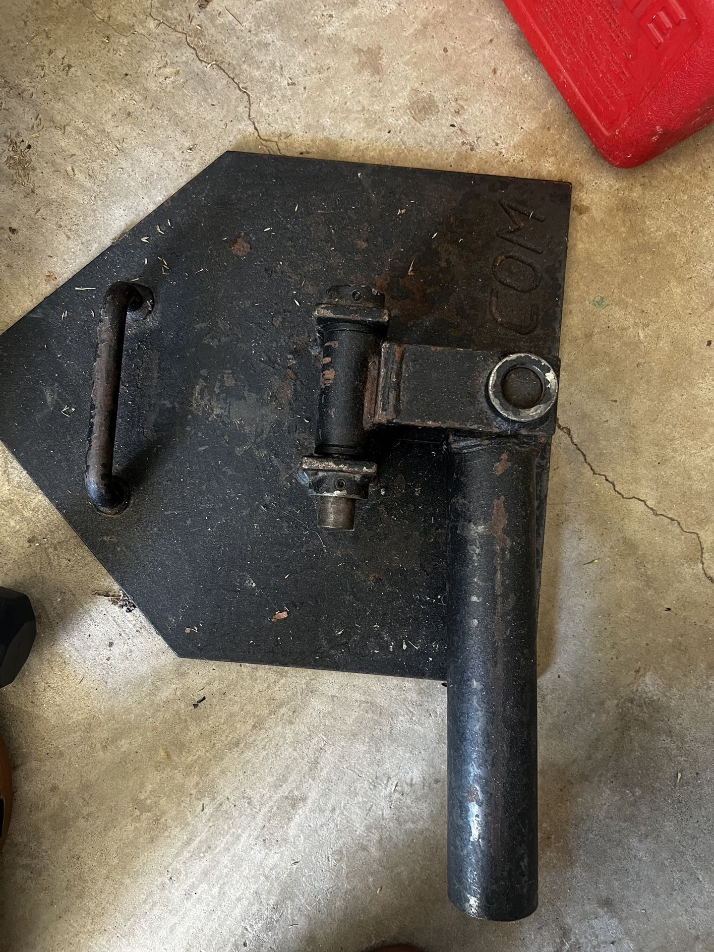 Barbell landmine
