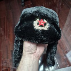 Soviet Russian style hat