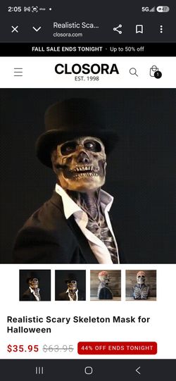 Skeleton mask