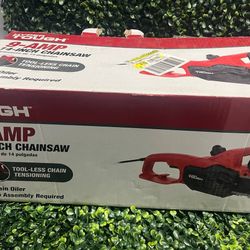 Brand New! Hyper Tough 9 AMP Electric 14in Auto-Oiling Chainsaw
