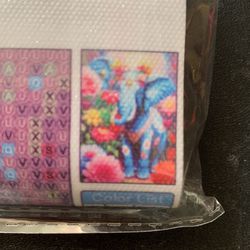 Elephant/Floral Diamond Painting Kit