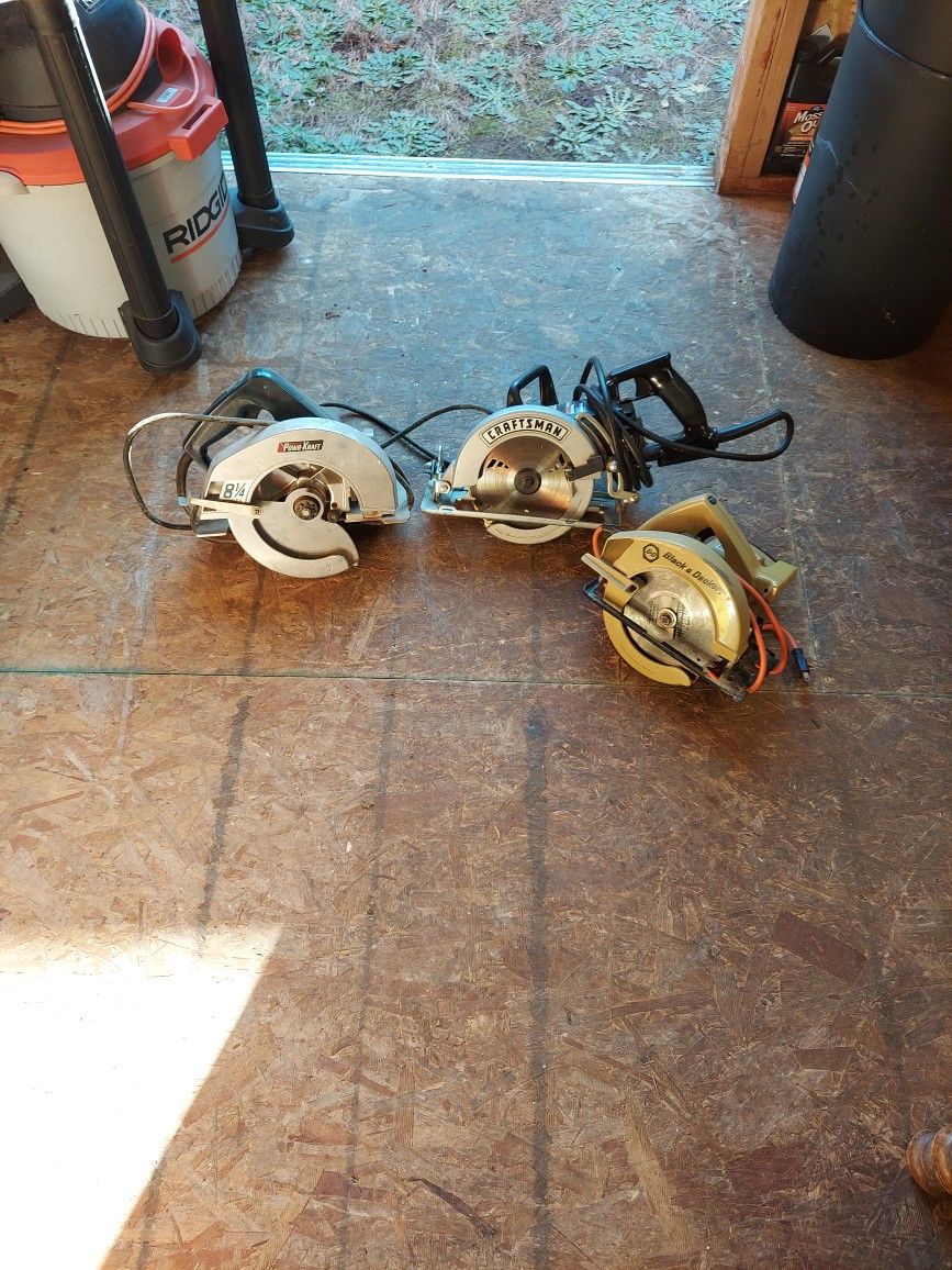 Group Of Saws