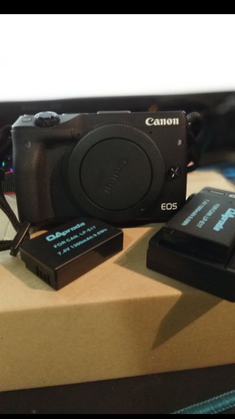 Canon M3 mirrorless camera