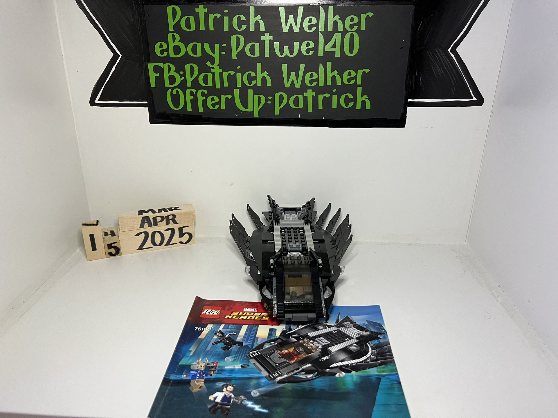 76100 LEGO Black Panther Royal Talon Fighter Attack