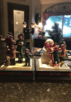 Holiday creations vintage 1990 musical with lights
