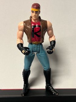 1995 Kenner Batman Forever Street Biker Robin, Vintage, Loose, Used Figure