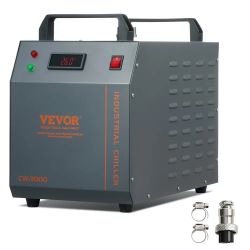 VEVOR 80W 12L Industrial Water Chiller w/ 12L/min Max Flow Rate