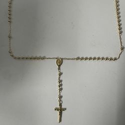Gold Rosary 14k