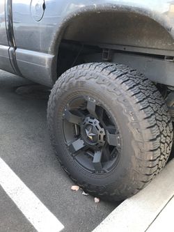 Rockstar rims and new tires has warranty