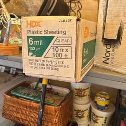 Plastic Sheeting 6mil