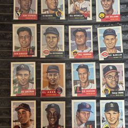 16- 1991 topps archives 1953