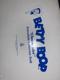 Betty Boop Cheerleader Doll