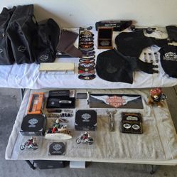 Harley Davidson Items!!!!!! Also Have Jackets And Riding Gear. 