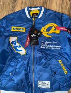 New men’s size medium LA Rams jacket
