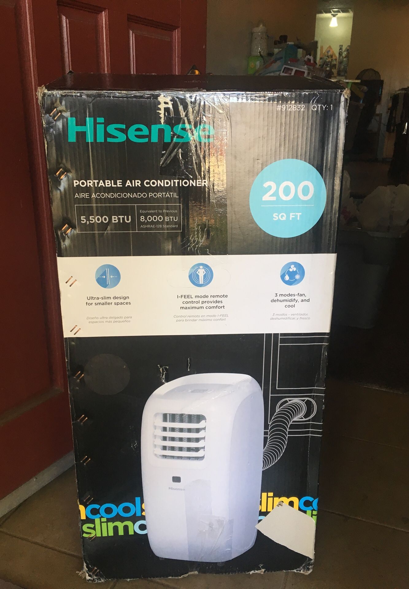 Hisense Portable Air Conditioner 5500 BTU